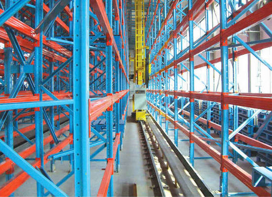 OEM ストレージ 完全自動化倉庫システム ASRS 黄色 青色