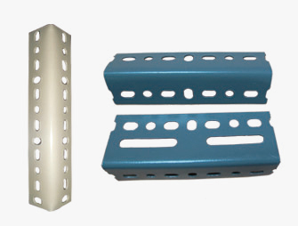 倉庫収納用の鉄製家庭用スロット角鋼棚 2